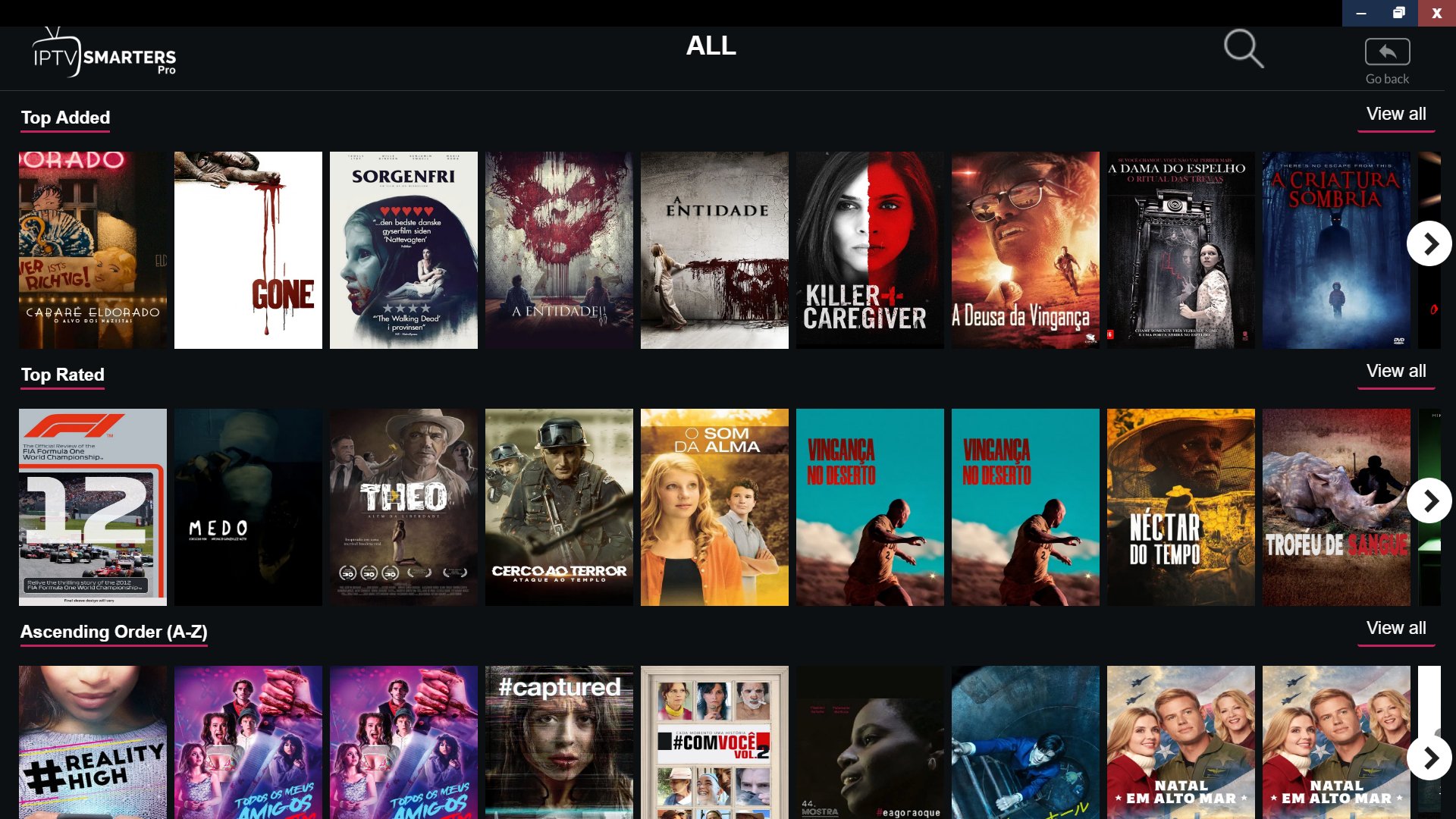 IPTVSmarters filmes