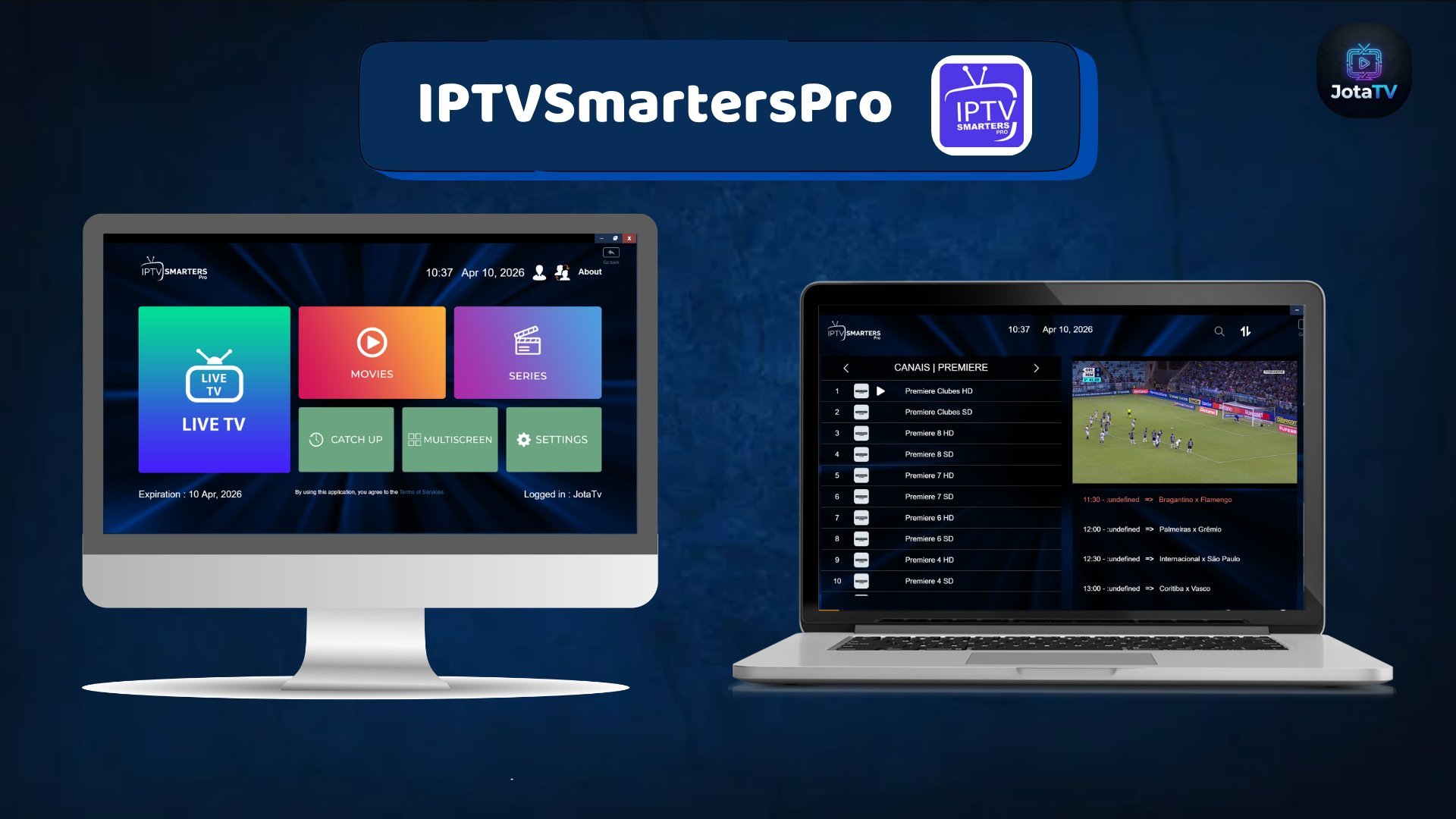IPTVSmartersPro no PC